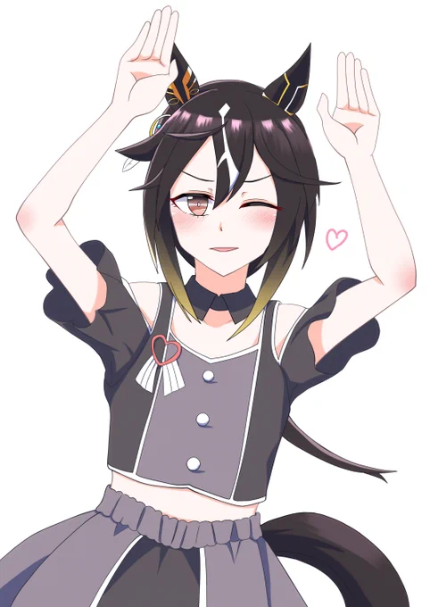 #今月描いたイラストを晒そう ウマ娘公式から過剰な供給の1カ月だった……(尊み1200%)