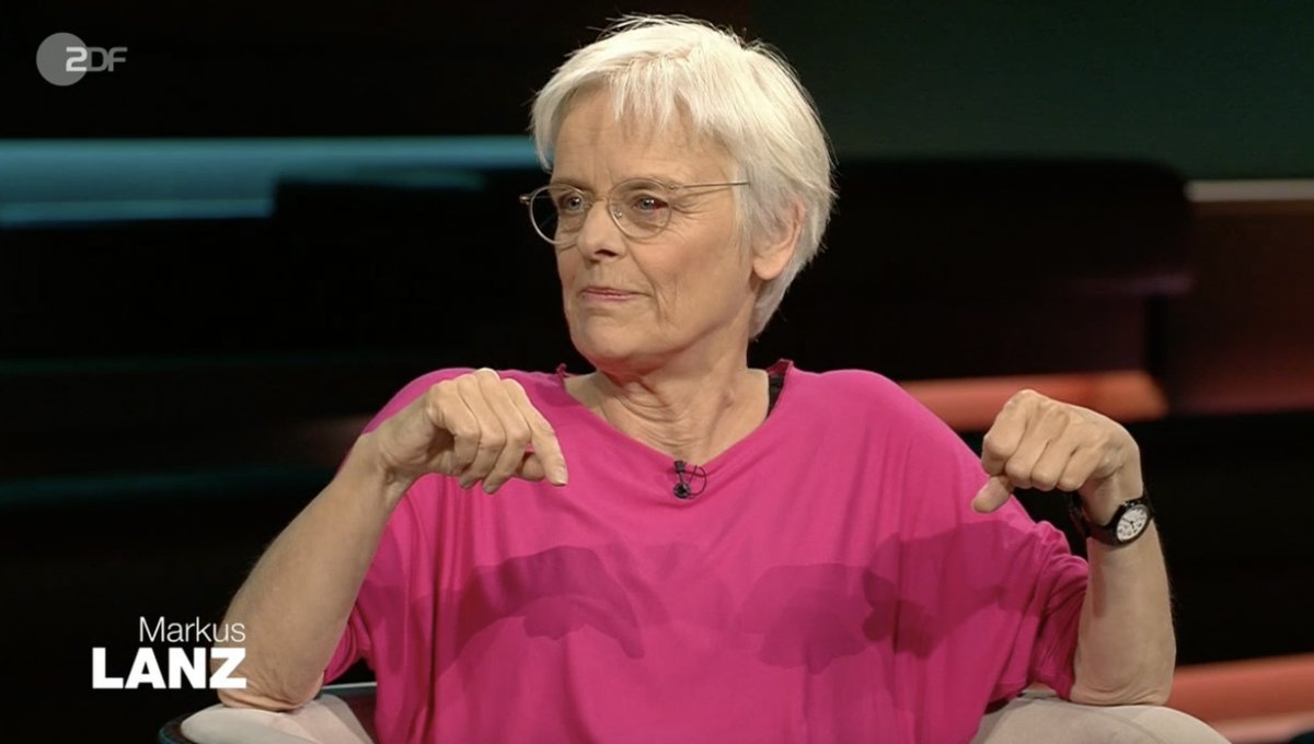 Boah, war das niederträchtig! Ulrike Herrmann (<a href="/tazgezwitscher/">taz</a>) macht bei #Lanz den israelischen Ministerpräsidenten Netanjahu zum „Rechtsradikalen“, der „gemeinsam mit der Hamas arbeitet“ und einen „Genozid in Gaza“ begeht. Ich schäme mich als Deutscher! Goebbels wäre stolz!