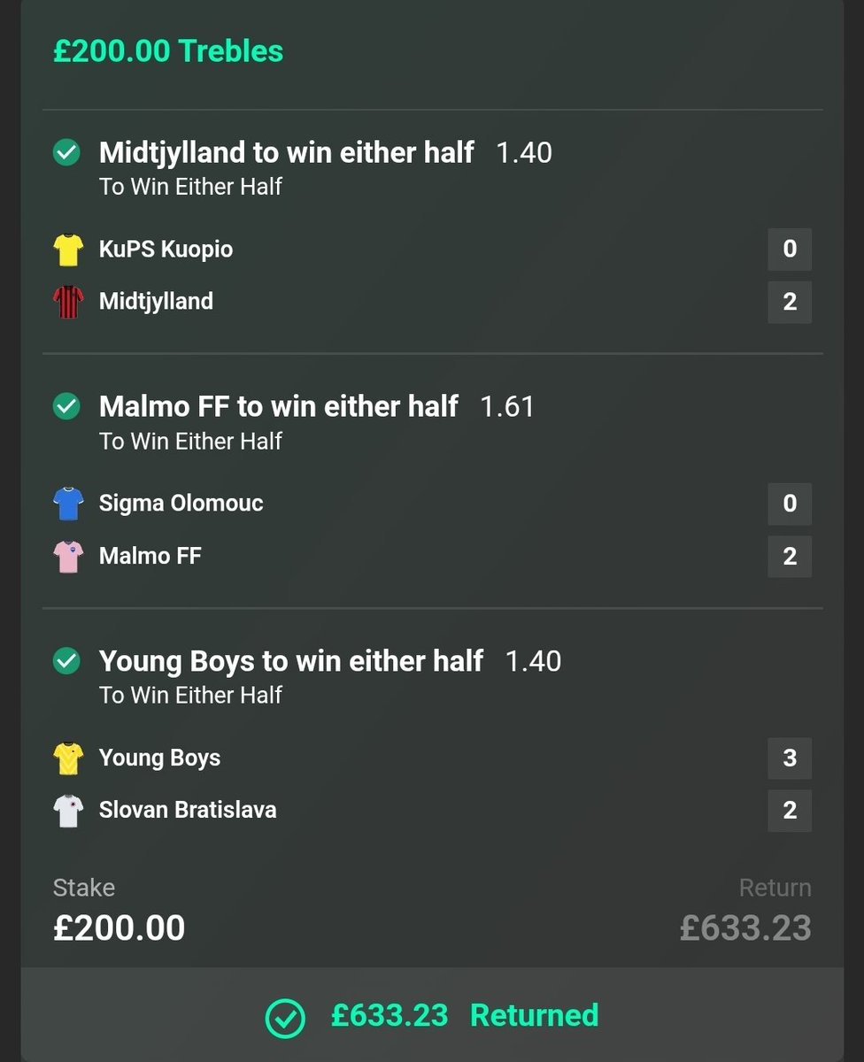 BANGER AFTER BANGER✅️🔥💯

To celebrate this big win, I'll give out  £150 to someone who LIKES &amp; RETWEETS this post!!

Join my Telegram Group for more➡️t.me/+NS7vGQiOS-9mM…
