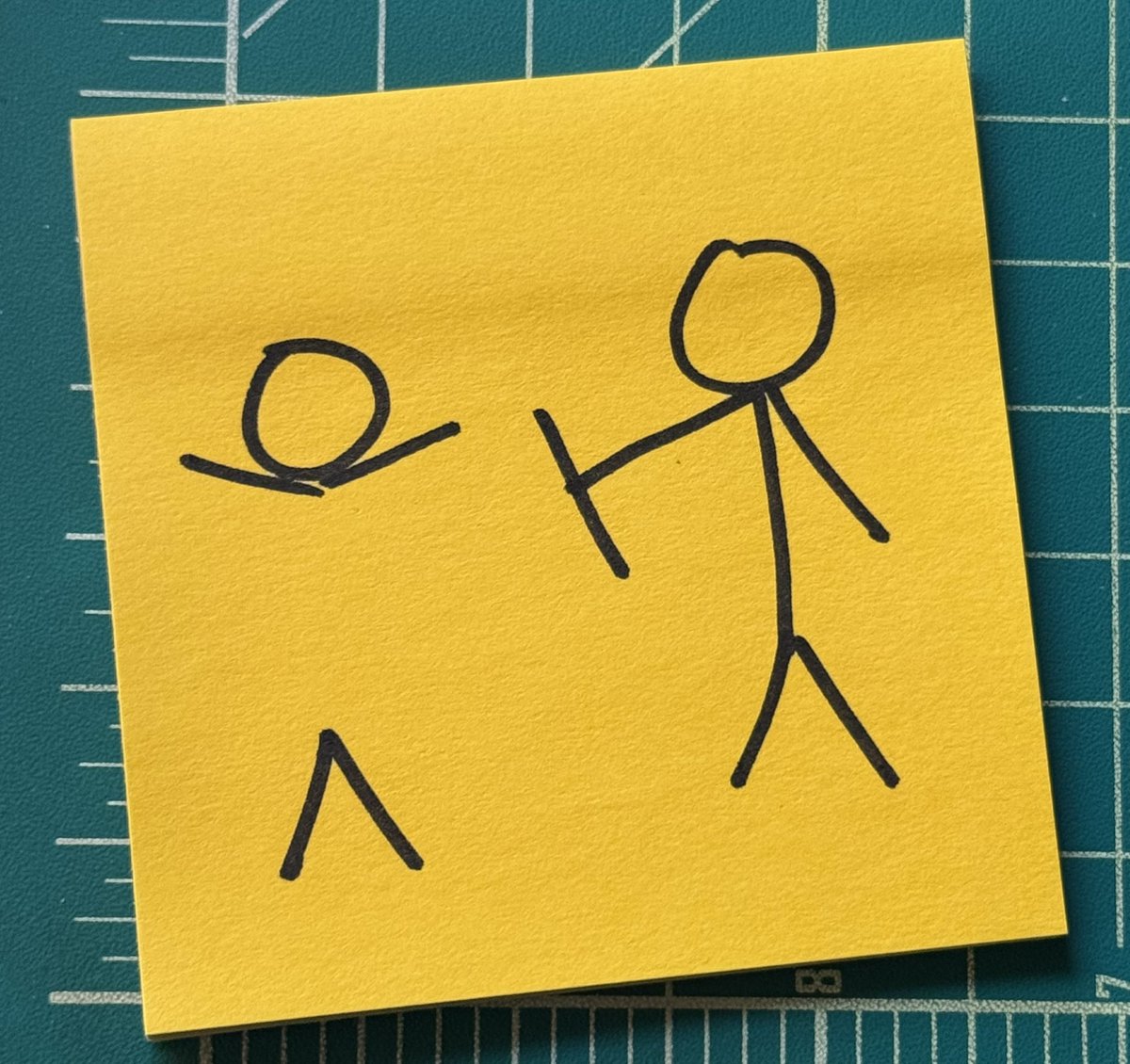 my favorite part of weapons was a poster in the school hallway that looked like this