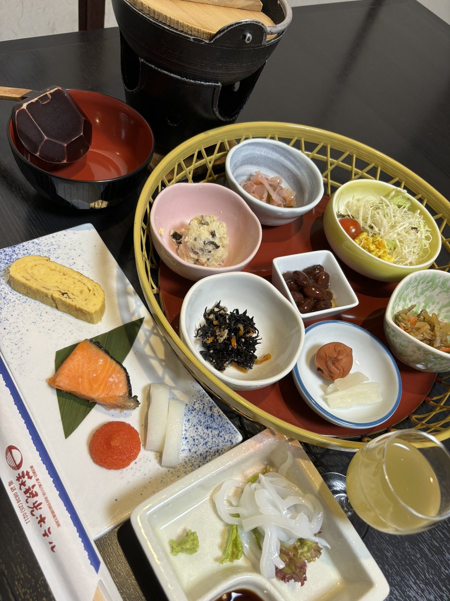 今日の朝食　和