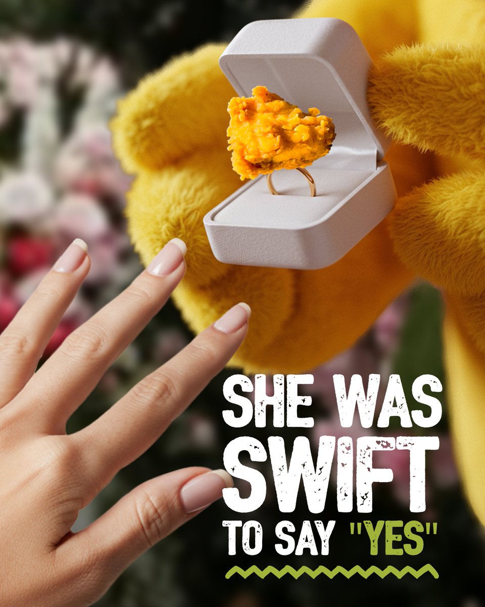 Pollo Campero (@camperousa) on Twitter photo She said “yes” with the swiftness. 💍
🧨 Congrats! 🧨 
Share your fav engagement story below and you might get 60 FREE Campero Nuggets of your own! She said “yes” with the swiftness. 💍
🧨 Congrats! 🧨 
Share your fav engagement story below and you might get 60 FREE Campero Nuggets of your own!