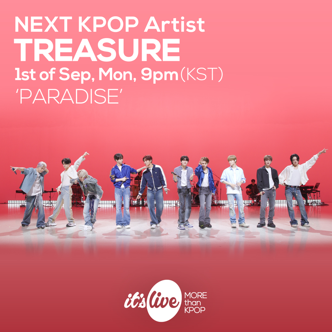 it's Live (@itsliveofficial) on Twitter photo <COMING UP NEXT>
#TREASURE - #PARADISE
#트레저 - PARADISE
<a href="/ygtreasuremaker/">TREASURE MAKER</a>
#잇츠라이브 #KPOP #itsLive <COMING UP NEXT>
#TREASURE - #PARADISE
#트레저 - PARADISE
<a href="/ygtreasuremaker/">TREASURE MAKER</a>
#잇츠라이브 #KPOP #itsLive