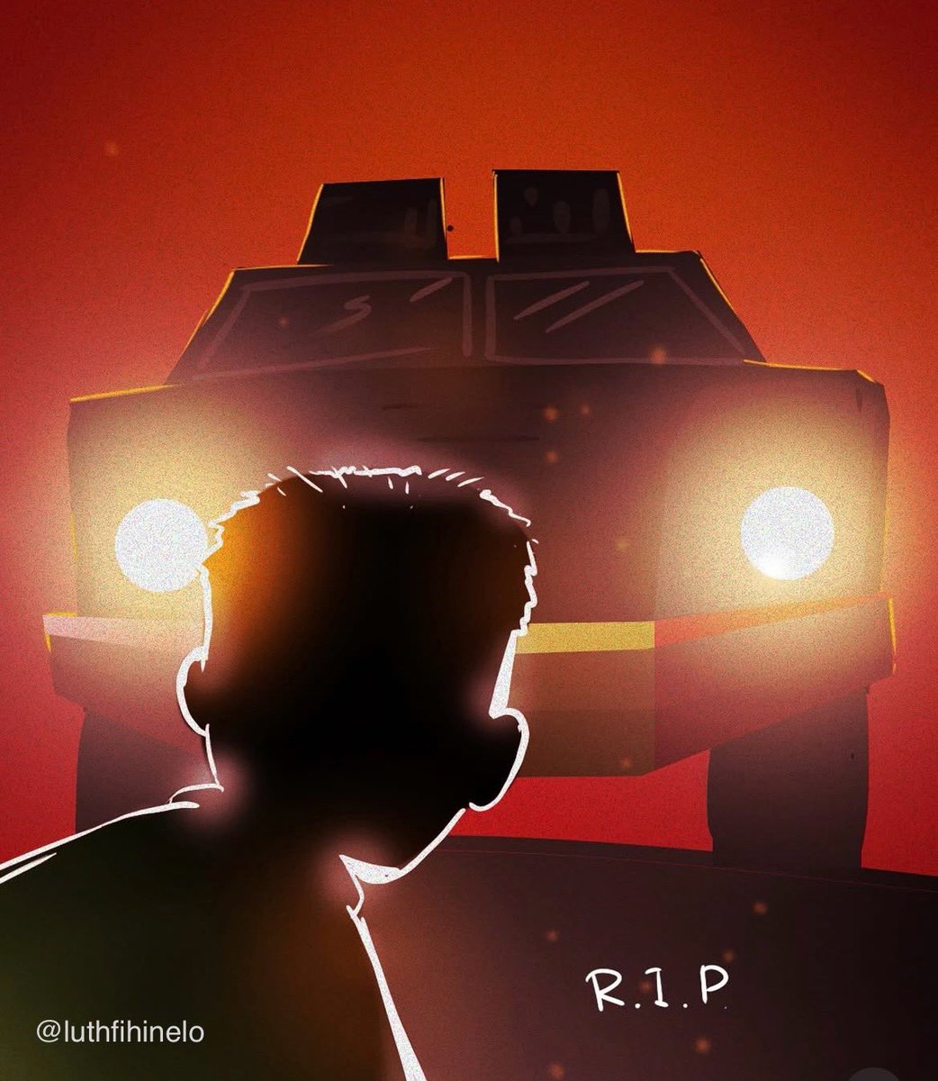 Innalilahi wa inna ilaihi ra'jiun
Affan Kurniawan
Lahir: 18 Juli 2004
Dibunuh polisi RI: 28 Agustus 2025
Tutup usia 21 Tahun

Defund the police!
#PolisiPembunuh