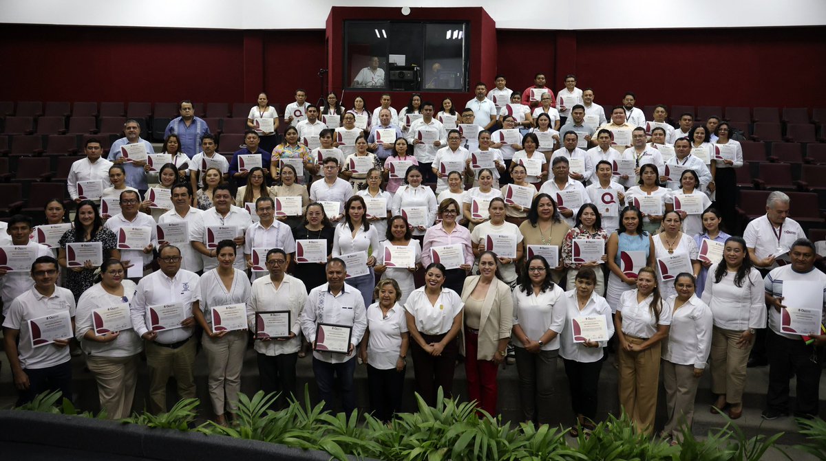SABGOBQRoo's tweet photo. #Hoy Con el objetivo de fortalecer el control interno y la fiscalización de los recursos públicos, realizamos en coordinación con  @sesaeqroo la jornada de profesionalización “Los OIC como agente transformador del servicio público”... https://t.co/3DGRuHoz5z