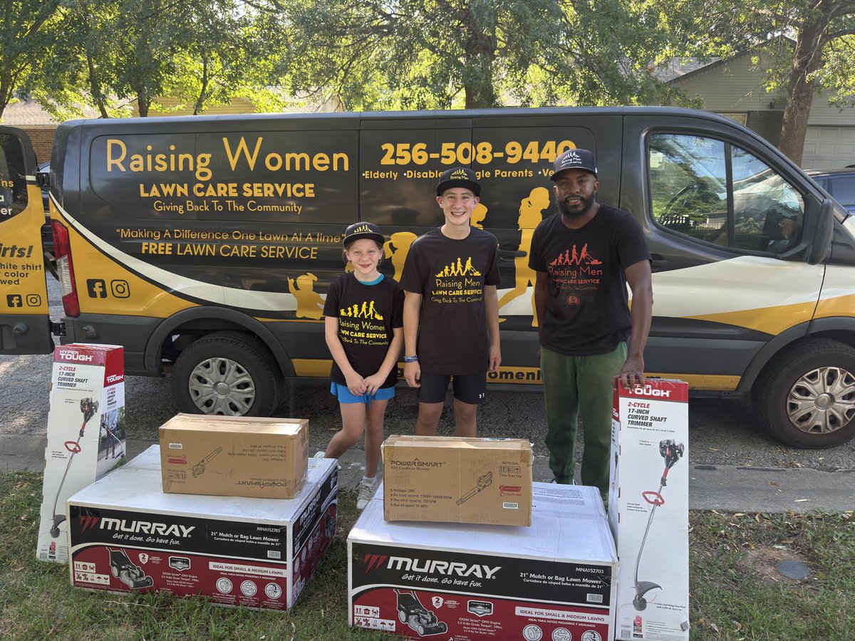 Family, Please help me in congratulating Eliana &amp; Matthew of  Odessa,MO on completing our 50 yard challenge by mowing 50 free lawns for the elderly, disabled , single parents and veterans in their  city .