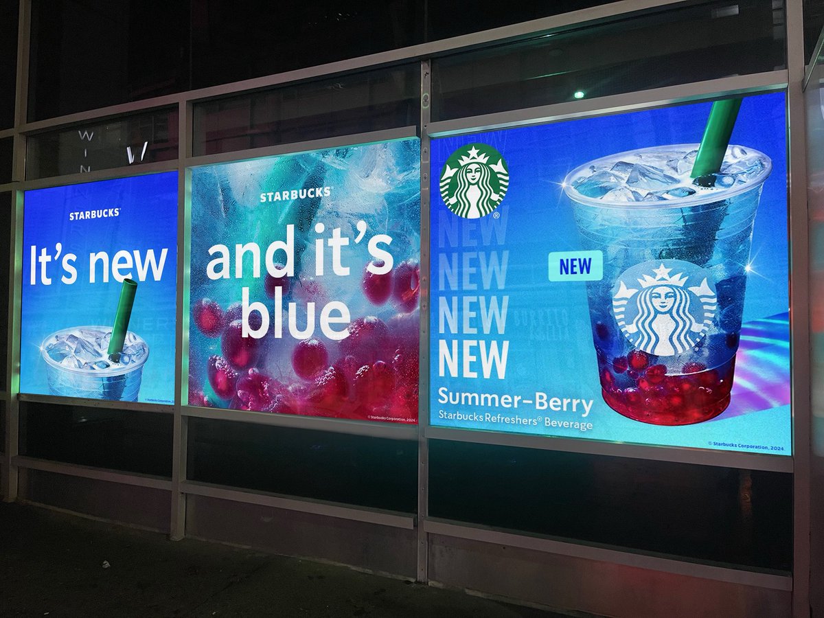 frontrunnertech's tweet photo. 312 Yonge sits at the heart of Toronto’s media core—steps from Yonge-Dundas Square. With nonstop foot traffic, huge visibility &amp; brands like Starbucks, this WindowFront is where street-level storytelling meets culture. #WindowShopping by FrontRunner. #DOOH #TorontoAdvertising https://t.co/rjiaVAzVYi