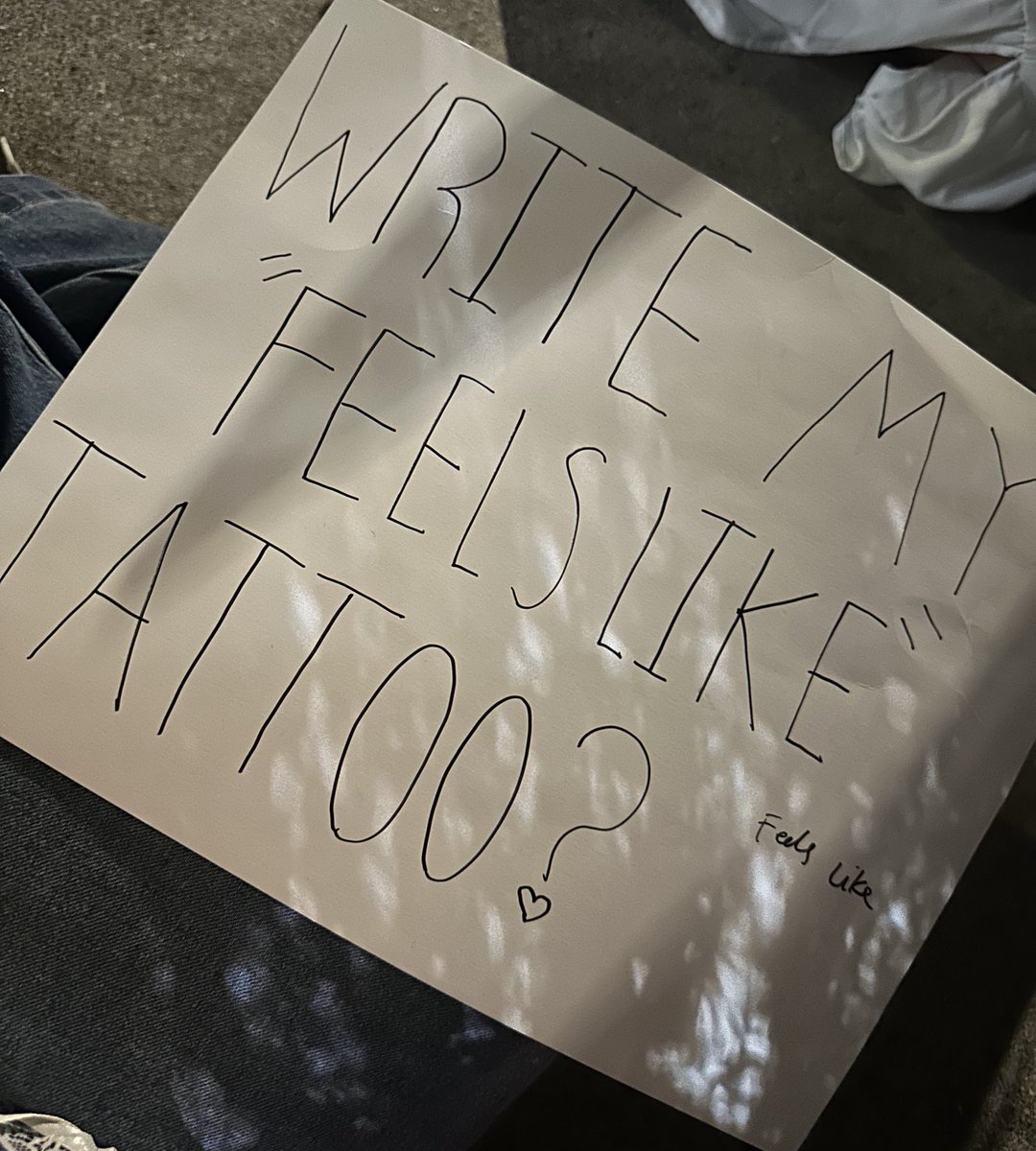 cam † (@sunbleachedcam) on Twitter photo #TSOUDeluxeTour <a href="/gracieshq/">GracieAbramsHQ</a> forever holding onto gracie writing a tattoo for me of the most meaningful song to me. #TSOUDeluxeTour <a href="/gracieshq/">GracieAbramsHQ</a> forever holding onto gracie writing a tattoo for me of the most meaningful song to me.