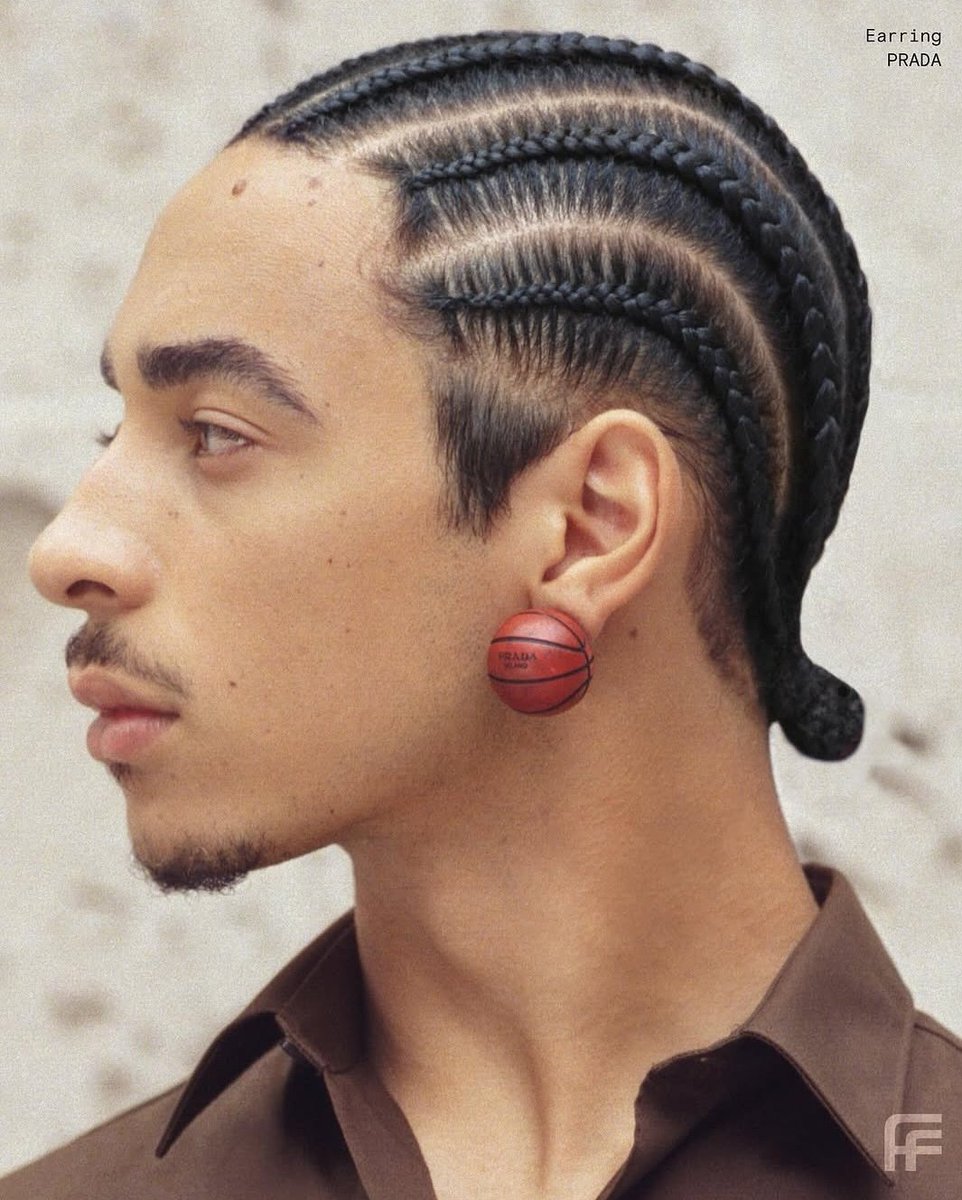 blackishpress's tweet image. Julez Smith looks handsome for the Farfetch Fall 2025 Campaign. 📸