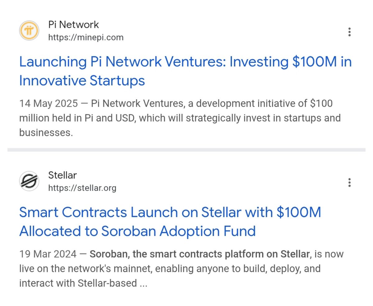 PiNetwork24X7's tweet image. #PiNetwork $100 Million
#Stellar $100 Million

👀🙄🤔🤷‍♂️ #pinetwork24x7