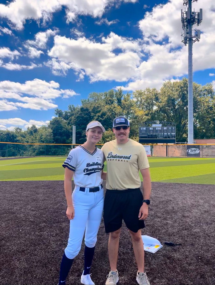 I had an amazing time at the <a href="/LindenwoodSB/">Lindenwood Softball</a> camp! I always love getting to visit this campus it is so beautiful and lively! Thank you so much to all the coaches and players for making this camp so wonderful! <a href="/CoachErinBrown/">Erin Brown</a> <a href="/coachchris_24/">Chris Iliopoulos</a> <a href="/bcpepperswall/">Peppers-Wallace</a>