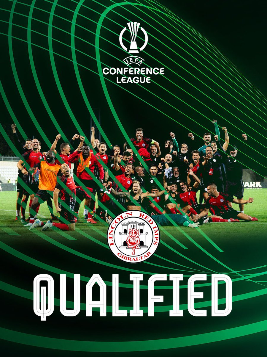 Lincoln Red Imps FC (@lincolnredimps) on Twitter photo Our European nights continue! ❤️🖤
💪 History made again as we reach the <a href="/Conf_League/">UEFA Conference League</a> league phase for the second time
🙌 Together, we keep writing the story
#LRIFC | #UECL Our European nights continue! ❤️🖤
💪 History made again as we reach the <a href="/Conf_League/">UEFA Conference League</a> league phase for the second time
🙌 Together, we keep writing the story
#LRIFC | #UECL