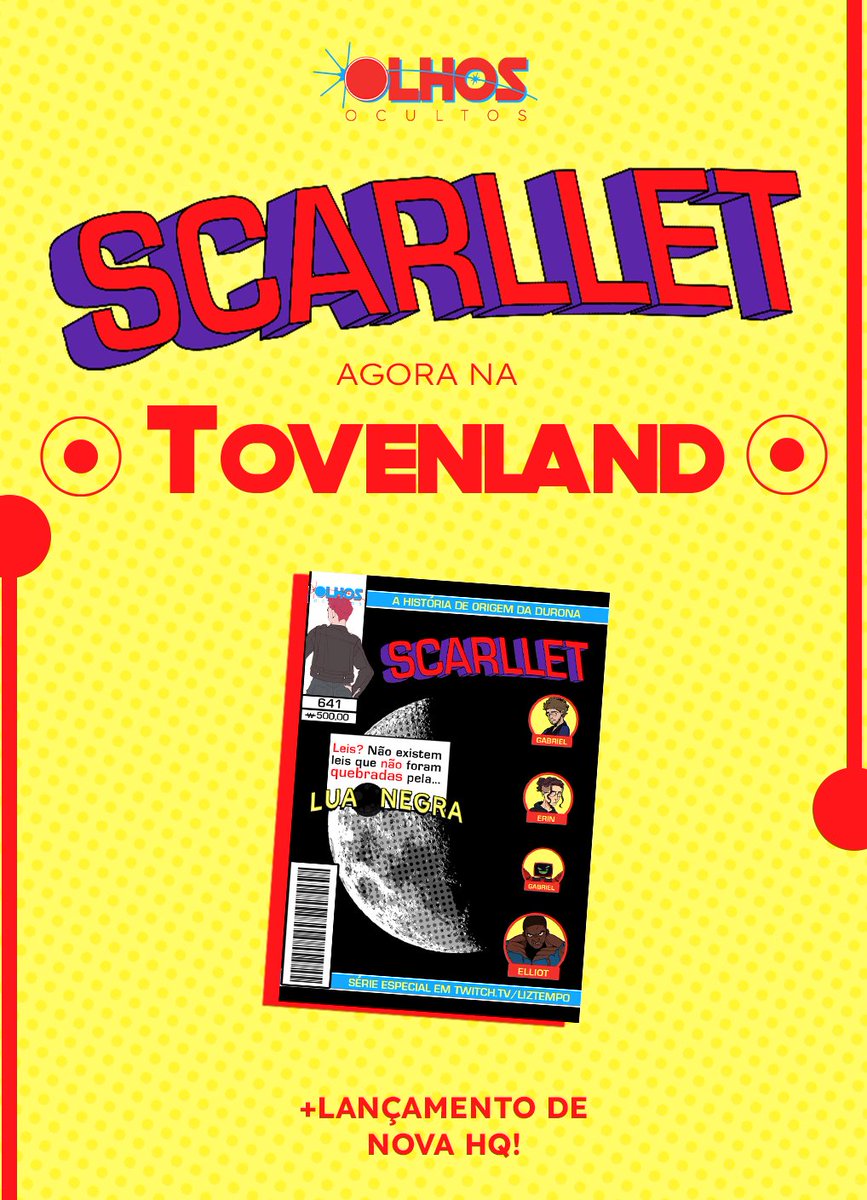Trianguloprimor's tweet photo. A espera terminou: Scarllet agora faz parte da TOVENLÂNDIA!
O tour é gratuito! Basta utilizar seu S.U.R com o código “TVLNDS3690” e pronto. Esperamos que se divirta! https://t.co/ELKJT4GKRC