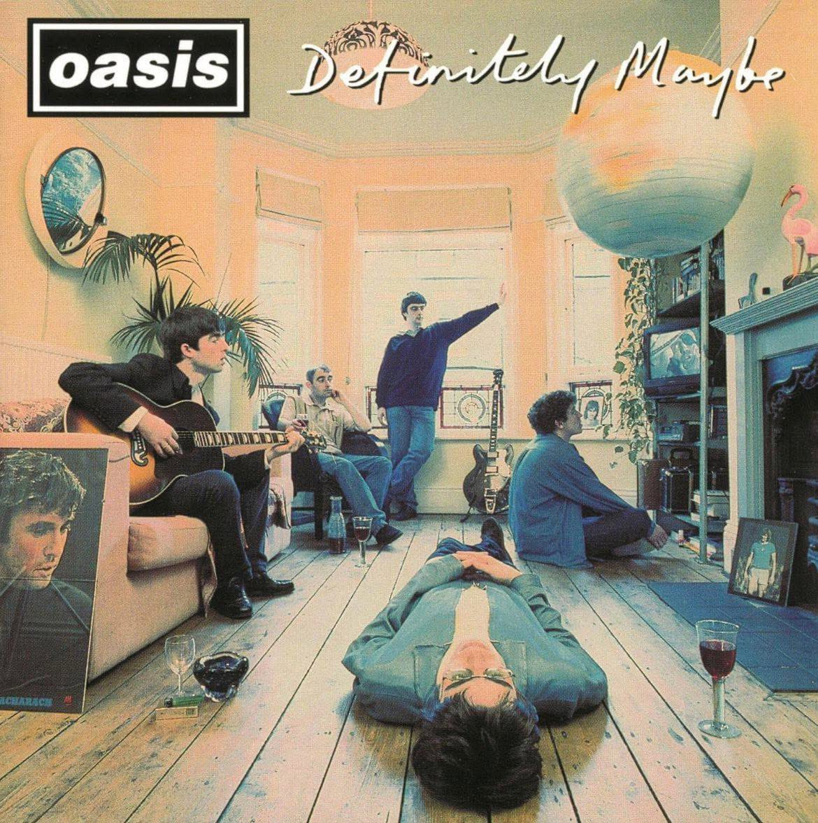 OasisMania's tweet image. On August 29th 1994 Oasis released their debut album Definitely Maybe