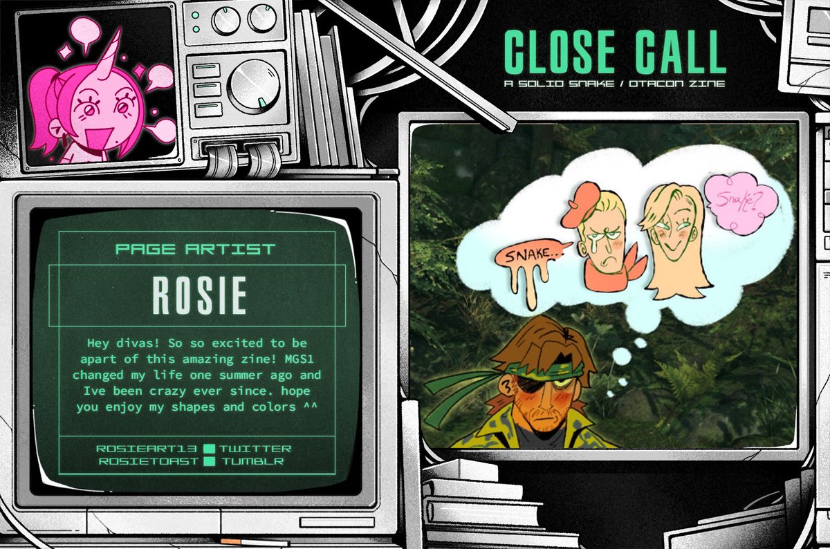 🐍 CONTRIBUTOR SPOTLIGHT👓           

Up next is <a href="/Rosieart13/">Rosie🥂</a>..! With colours and shapes, that remind us that Snake himself couldn’t polygon without his trusty Octacon..