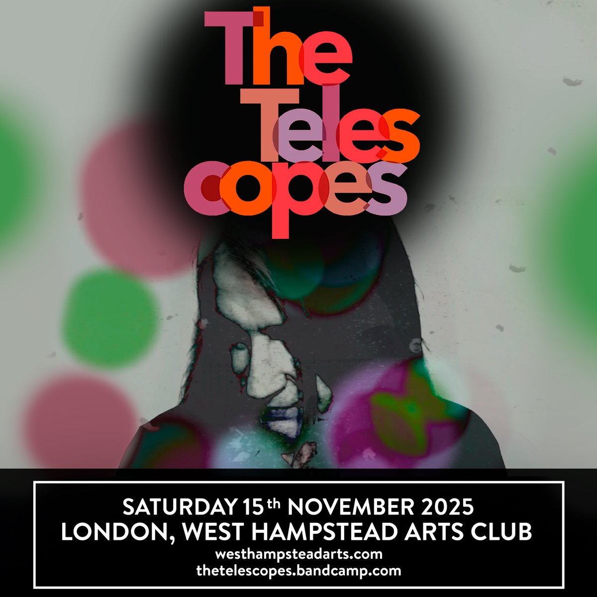 <a href="/kickthewall/">the telescopes</a> London show announced Saturday 15th November. Tickets HERE : tickettailor.com/events/westham…