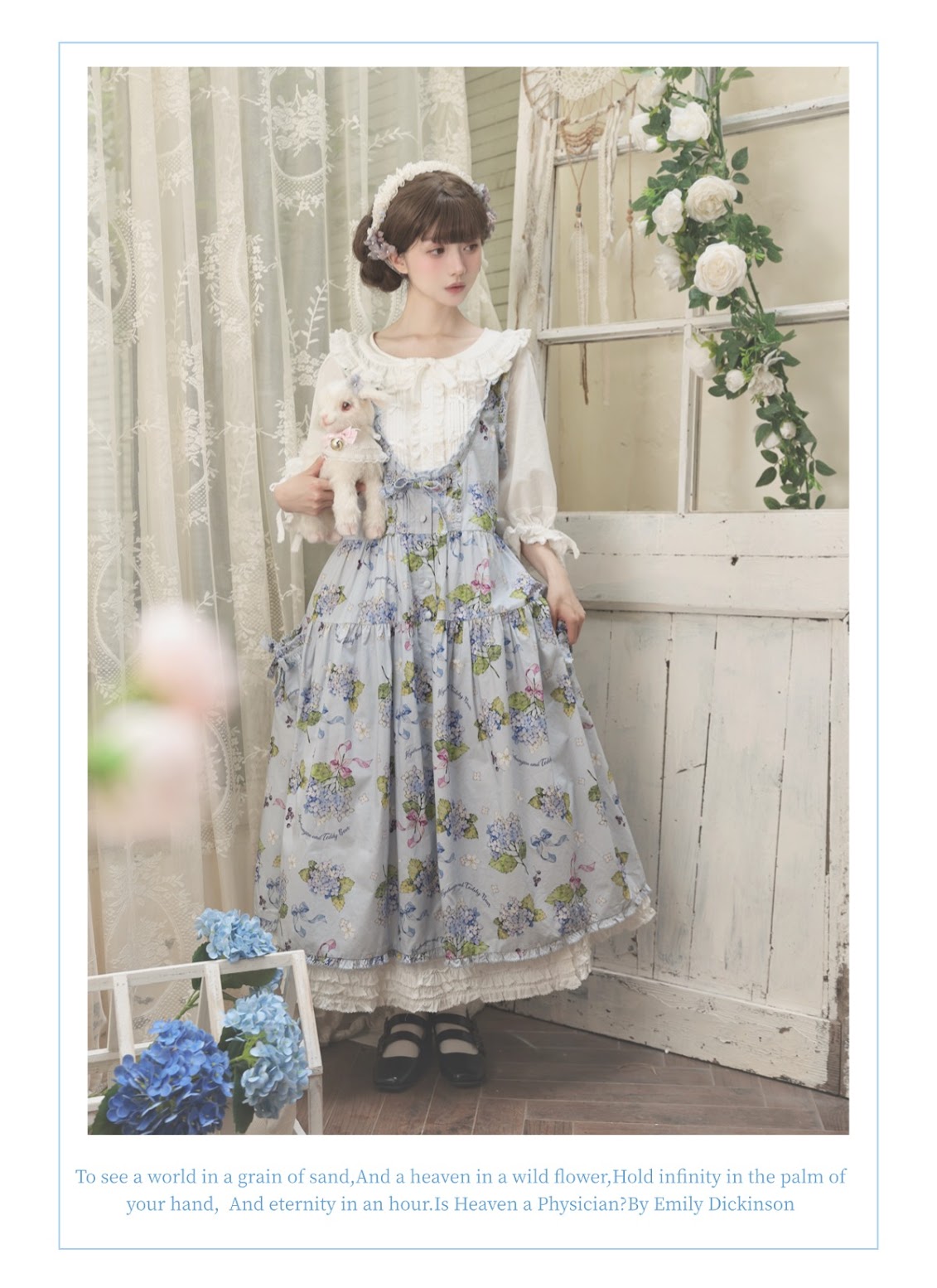 薔薇の祈りブラック半袖クラシックロリィタ fit=scale-down,w=1200