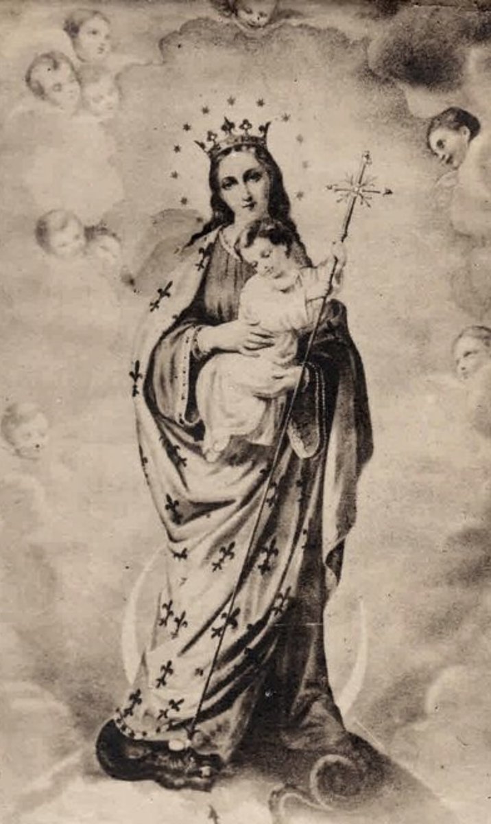 The Mother of God is the most venerated creature in Scripture and Sacred Tradition.

A Sinless Archangel regaled her as his superior in Grace.

In honor of the Feast of Saint Augustine:

 “Let us rejoice, my brethren, let the nations exult and be glad because, not the visible