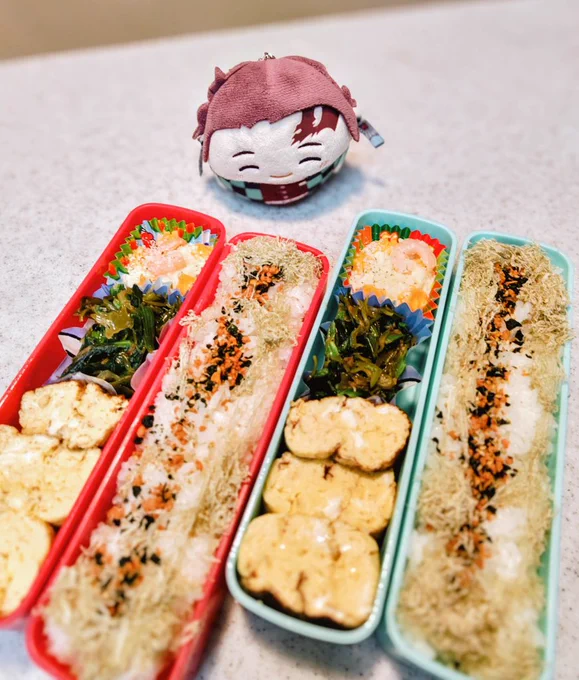 お弁当 今日でおしまいっ