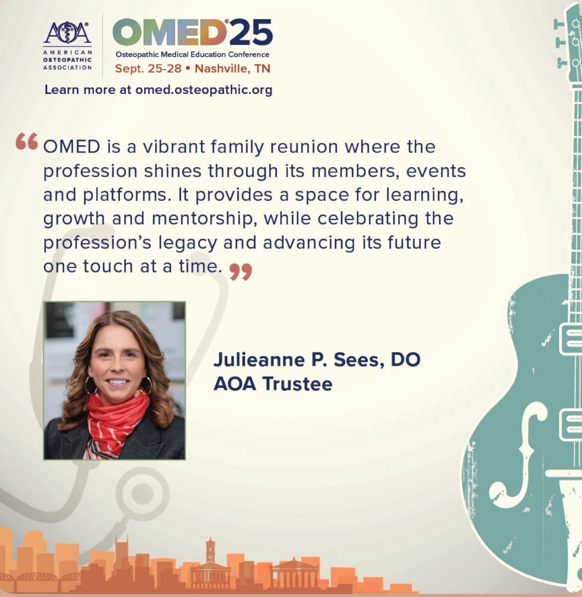 💯Excited for #OMED25 🤠 <a href="/AOAforDOs/">AOA</a> See you in Nashville 💕 #DOProud <a href="/AOFDOgood/">AOF</a> <a href="/aoaodocs/">aoaodocs</a> <a href="/NBOME/">National Board of Osteopathic Medical Examiners</a> ✨ #mentorship #Leadership #excellence