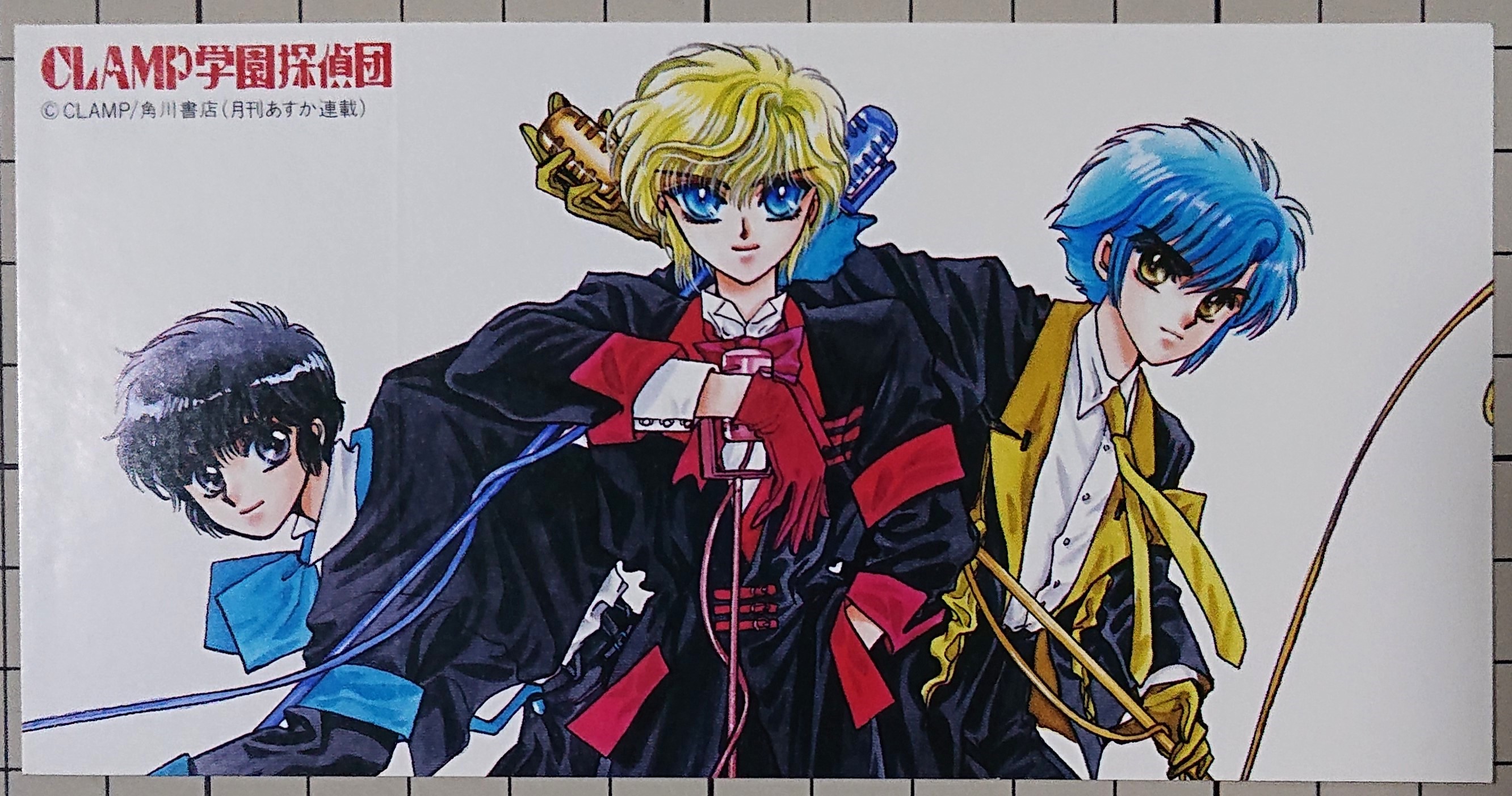 CLAMP展 学園探偵団 20面相 デュカリオン 合計18枚 CLAMP展 学園探偵