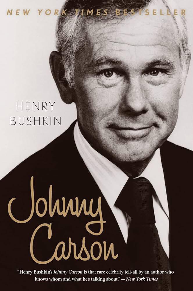 Book 23: Johnny Carson. By Henry Bushkin.