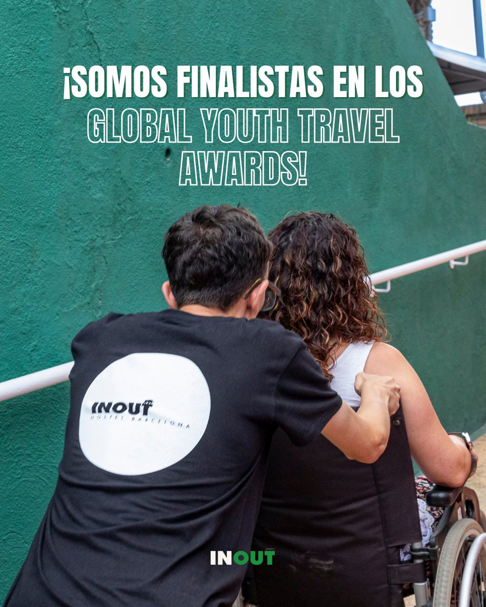 🌍 ¡#INOUTHostel es finalista en los Global Youth Travel Awards 2025!✨

Categoría: Best Responsible Tourism Initiative 💚

Los ganadores se anunciarán el 26 de septiembre en Lisboa, en la clausura del #WYSTC.

🤝 ¡Suerte a los otros finalistas!

#GYTA2025