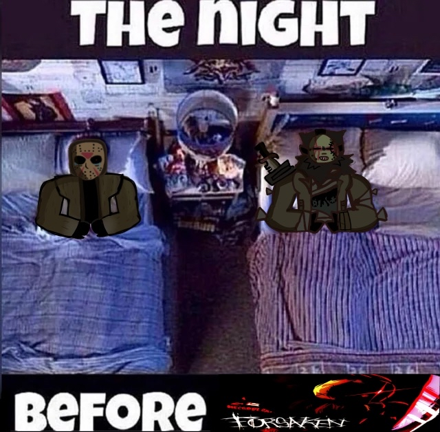 🚨News🚨

The Slasher Update will be releasing tomorrow, I'm going to bed, see you guys in the morning! 💛
Art by: <a href="/Oszula_/">Osvaldo</a>!

#Forsaken #forsakenroblox #slasherforsaken