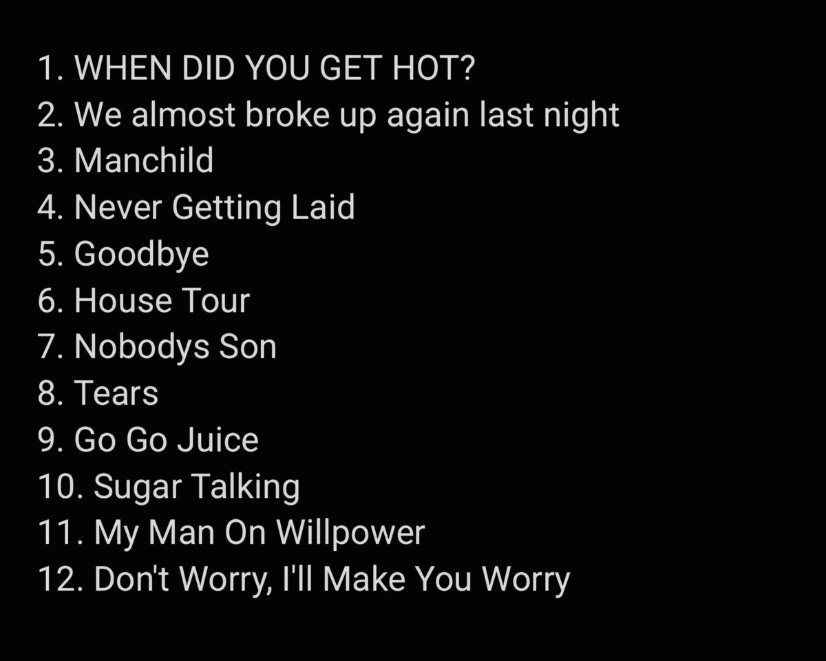 Ok here's my Mans Best Friend ranking after first listen no one's asked for! 🐾

#MansBestFriend 🐾