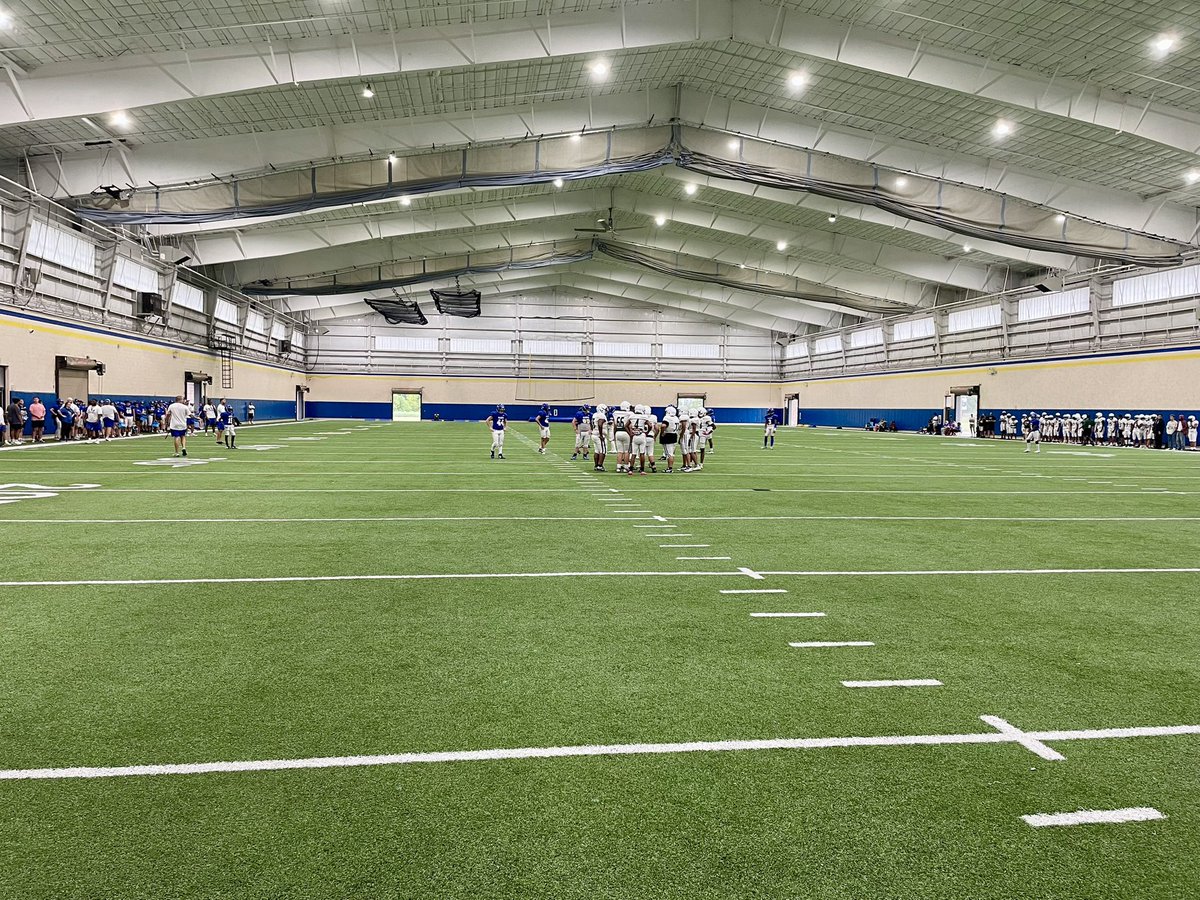 Bad weather doesn’t matter in Sulphur Springs.  We just move the game indoors. Facilities matter!  Go Wildcats!  <a href="/Matt_Stepp817/">Matt Stepp</a> <a href="/chadsmediaSS/">Chad’s Media LLC</a> <a href="/SSISDWildcats/">Sulphur Springs ISD</a>