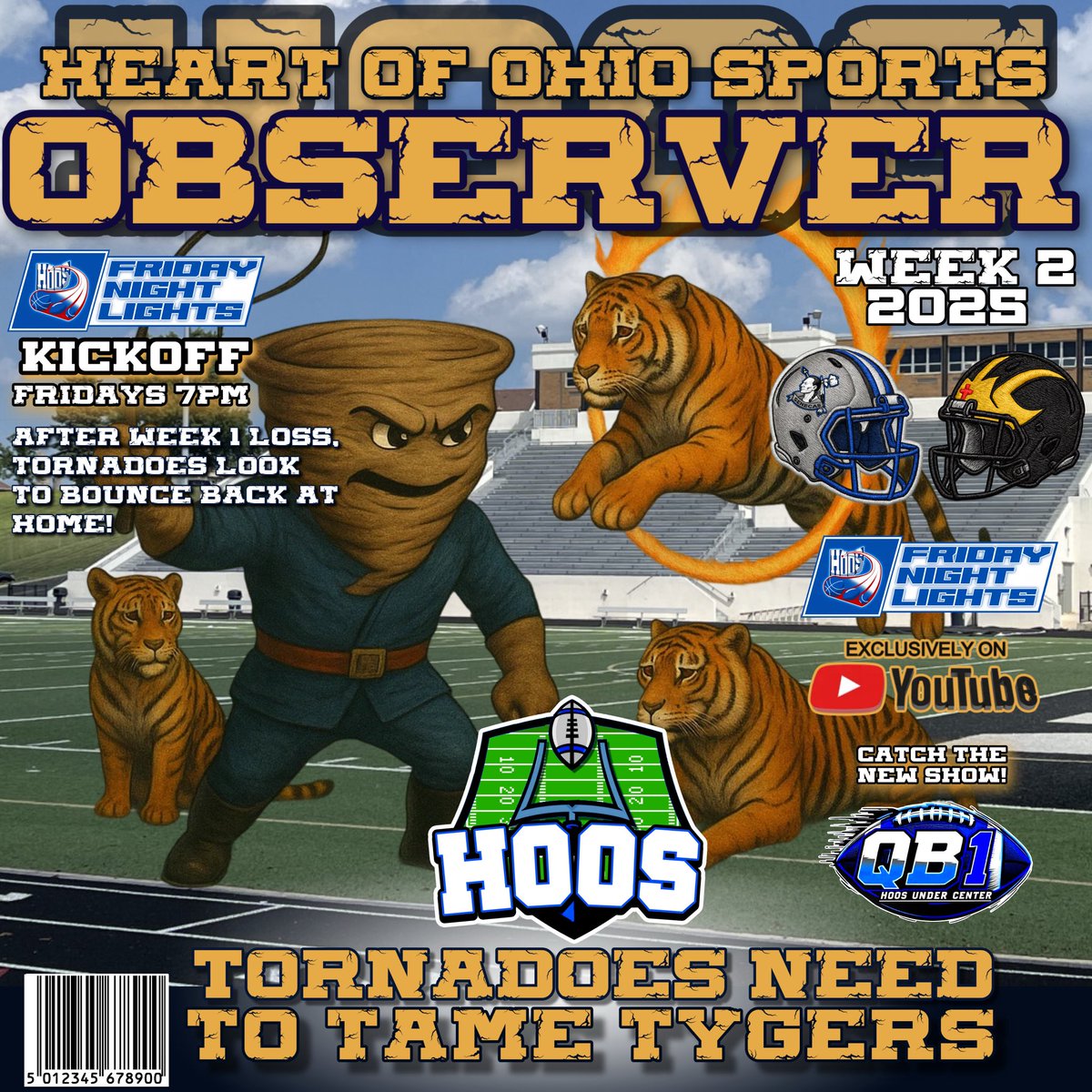 🏈WEEK TWO🏈

This week's edition of the Heart of Ohio Sports Observer written by Joshua Morgret is packed full of content to get you set for week two of #OHSAA football! 🏈

Follow the link below for all the details! 

heartofohiosports.com/heart-of-ohio-…