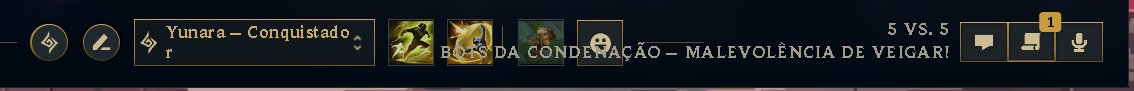 Jobzera's tweet photo. @RiotGamesBrasil @LoLegendsBR Que isso rapaziada nao consigo mudar a barreira https://t.co/4nFEYjro9l