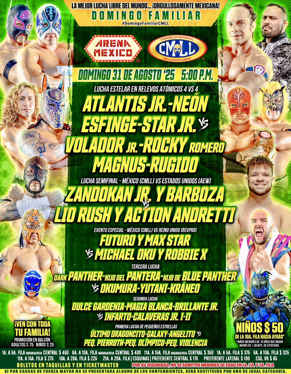 Lucha Libre CMLL tweet media