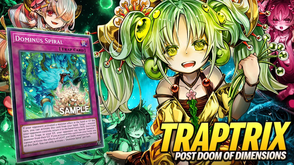 Duel_Enter's tweet photo. Ladies and Gentlemen!
Deck Traptrix |MDPRO3| Replays 📷 + Decklist 📷
Link: https://t.co/GE9YW19Gnk
#yugioh #Masterduel #traptrix https://t.co/ej3fYO04P1