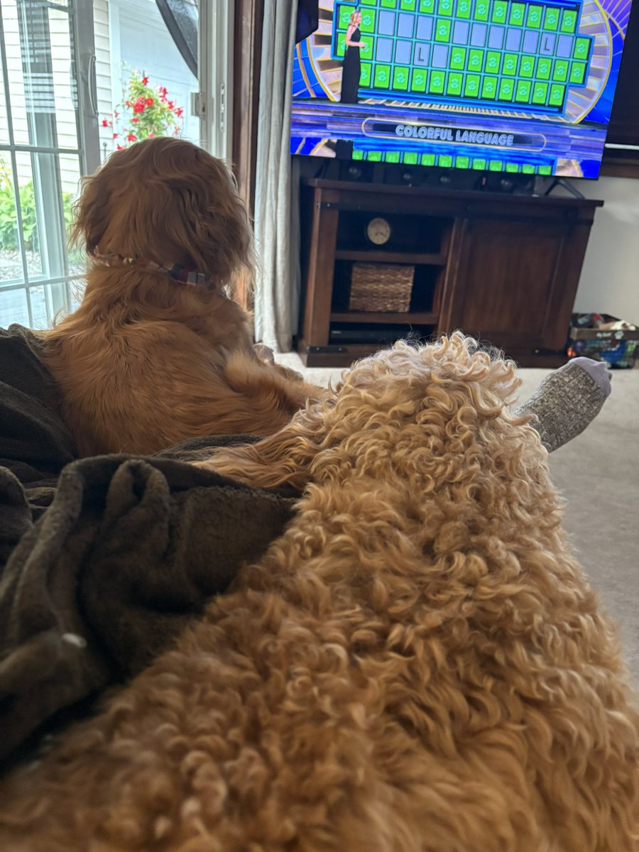 Just watching <a href="/WheelofFortune/">Wheel of Fortune</a> with Mom. #thursday #WheelWatcher