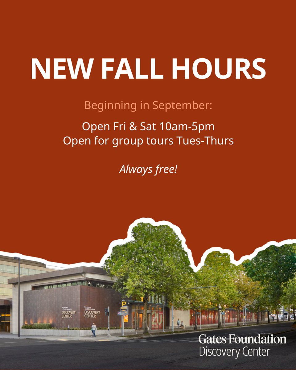 Gates Discovery Center tweet media