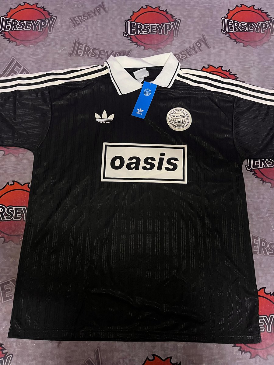 JerseyPy's tweet image. Oasis Live Tour 2025 

Ya disponible sobre pedidos. 

Más info al 0994887261