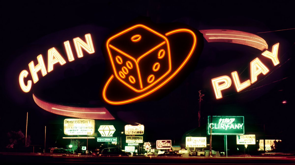 Daily reminder that owning the casino/house is a concept that has yet to be fully tested throughout history. 

Help test, build, and grow the first fully onchain casino.

chainplay.bet/join