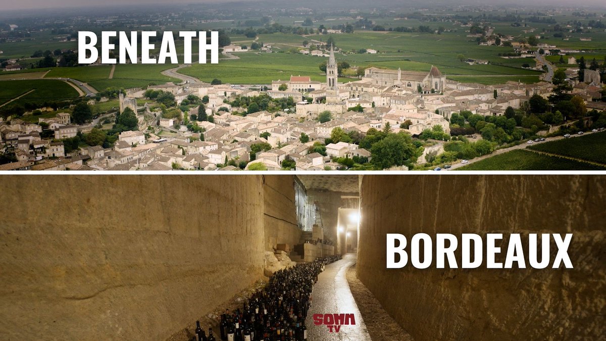 Now streaming on sommtv.com!  Come with us to see the kilometers of caves and quarries under France’s greatest wine town.