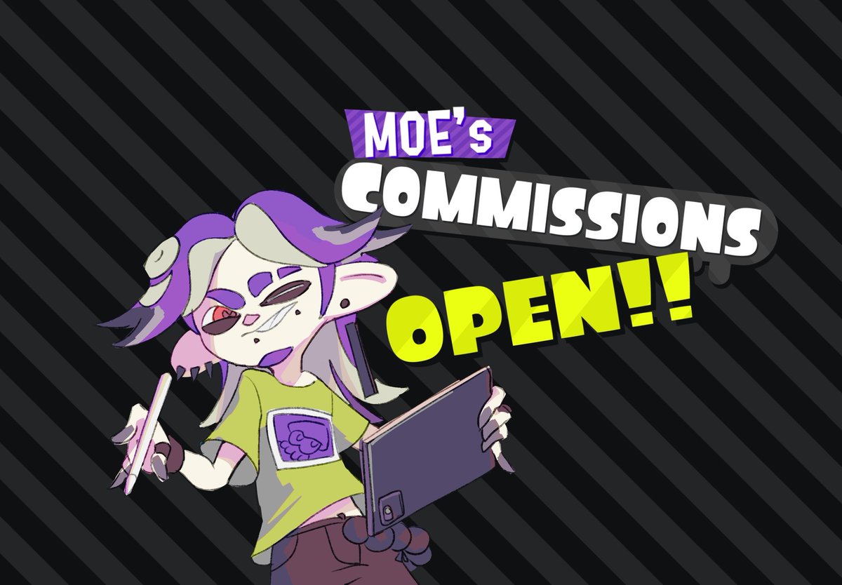 MaoNeko14's tweet photo. SPLATOON-STYLED COMMISSIONS ARE OPEN!!!

more info BELOW!

(Please mind the currency!!)

#Splatoon #Splatoon3 #Commission #commsopen https://t.co/sQnXCe4OBr