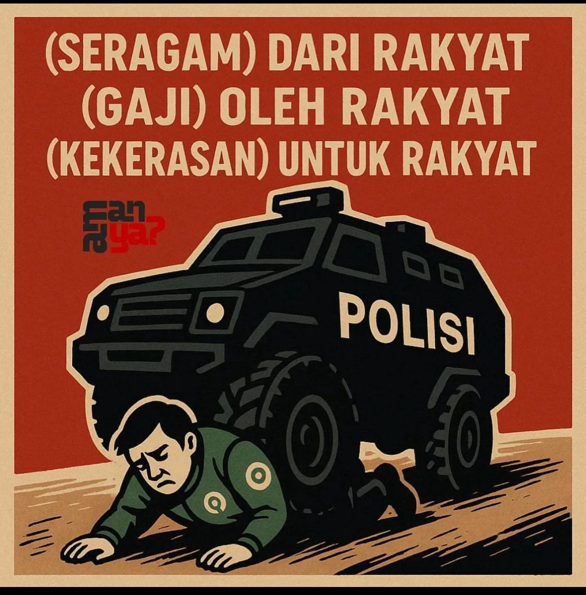 They have guns, we have numbers!