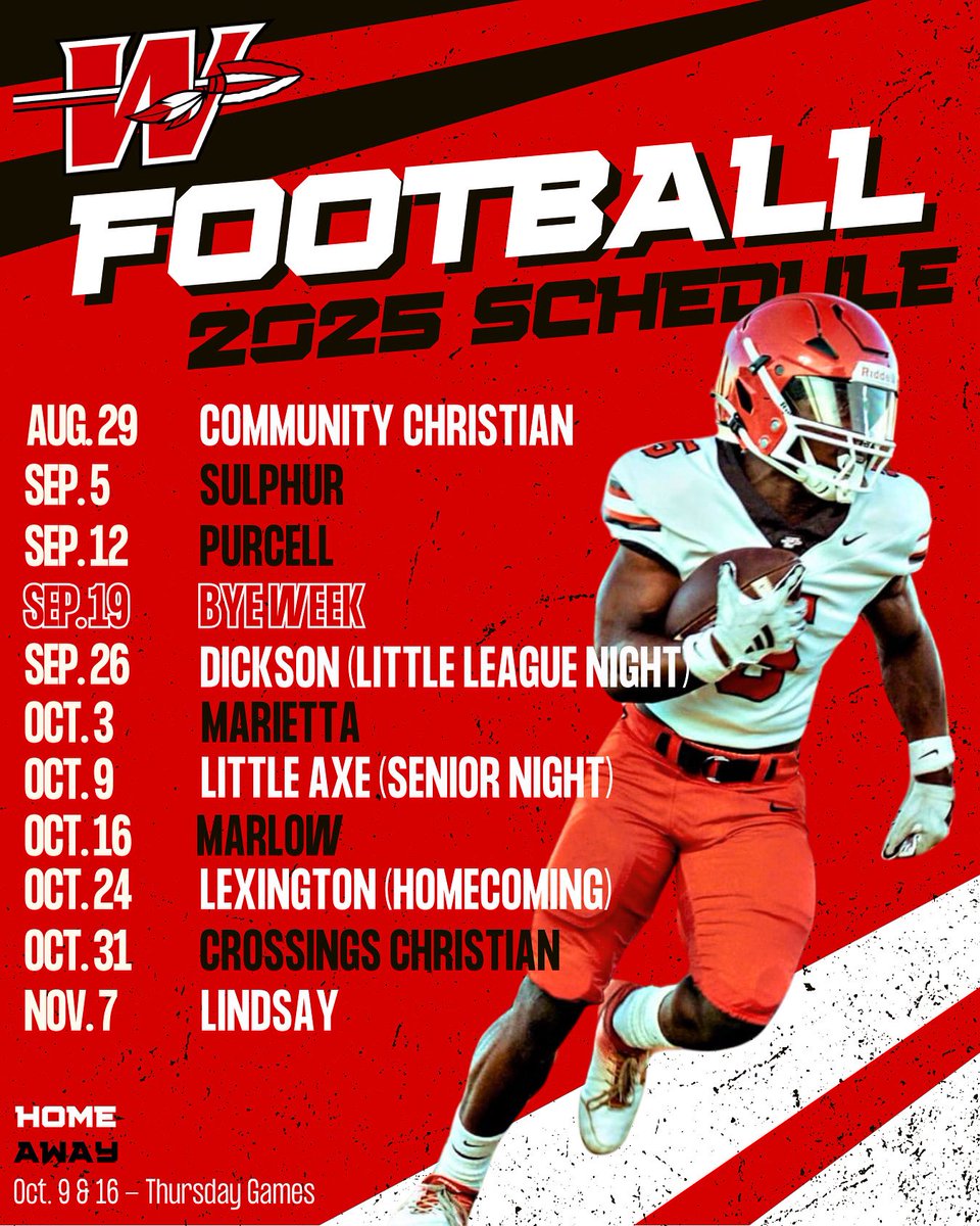 It all starts tomorrow… Are you ready? 🏈🏆

7:00 @ Home vs Community Christian ☑️
#FN5GL #Sweepstakes #WashingtonOK