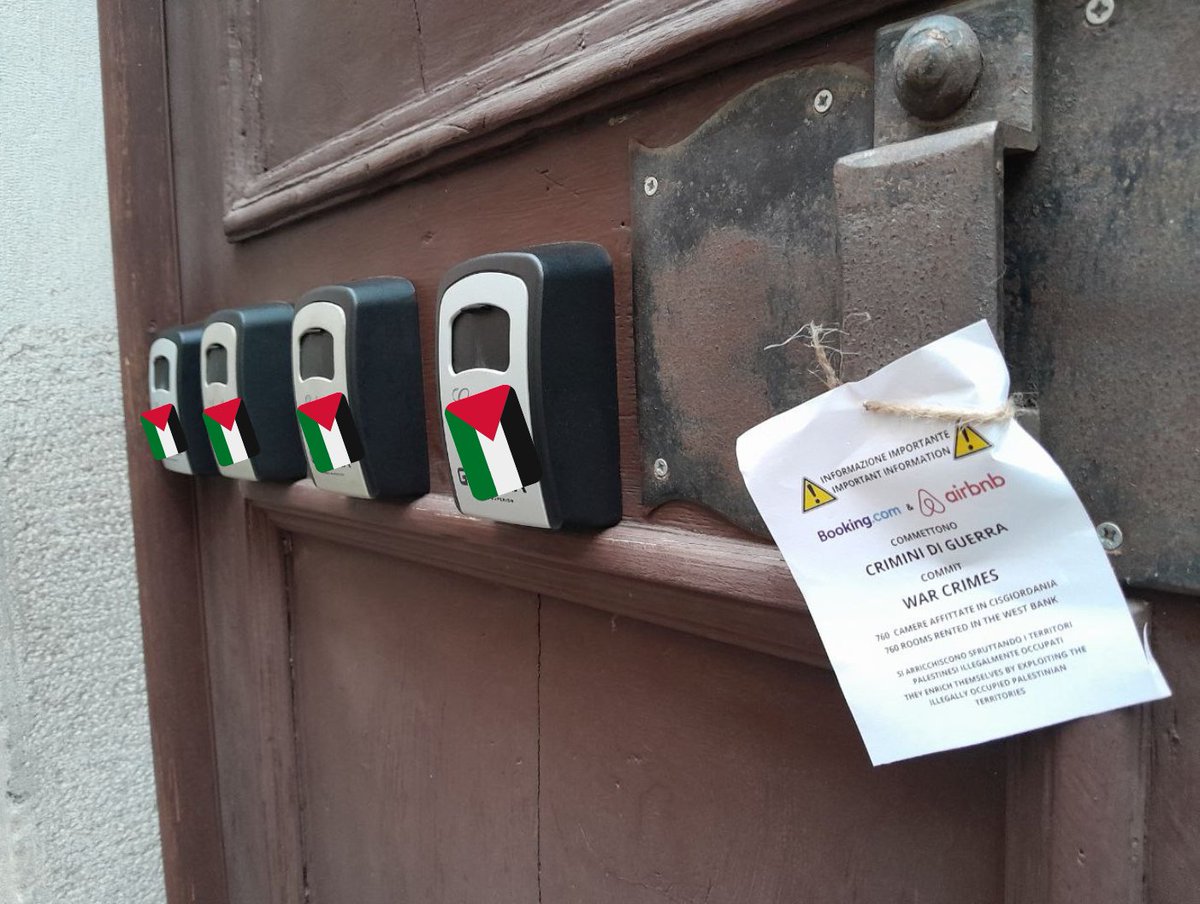Pressenza_it's tweet image. Booking and Airbnb finanziano la guerra in Palestina
pressenza.com/it/2025/08/boo…
#airbnb #bds #bookingcom #palestina #trieste