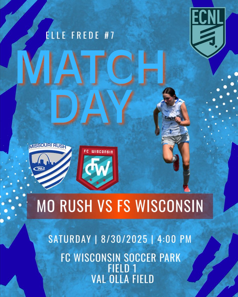 elle frede (@ellefrede7) on Twitter photo So excited to kick off the 2025 ECNL season this weekend!! <a href="/MoRushSoccer/">Missouri Rush</a> <a href="/MoRushECNL/">MoRush ECNL</a> <a href="/MORushECNL09g/">MO Rush ECNL 09G</a> <a href="/RushSoccer/">Rush Soccer</a> <a href="/ImYouthSoccer/">ECNL/GA/Recruiting/College Soccer</a> <a href="/TopDrawerSoccer/">TopDrawerSoccer</a> <a href="/TheSoccerWire/">SoccerWire</a> So excited to kick off the 2025 ECNL season this weekend!! <a href="/MoRushSoccer/">Missouri Rush</a> <a href="/MoRushECNL/">MoRush ECNL</a> <a href="/MORushECNL09g/">MO Rush ECNL 09G</a> <a href="/RushSoccer/">Rush Soccer</a> <a href="/ImYouthSoccer/">ECNL/GA/Recruiting/College Soccer</a> <a href="/TopDrawerSoccer/">TopDrawerSoccer</a> <a href="/TheSoccerWire/">SoccerWire</a>