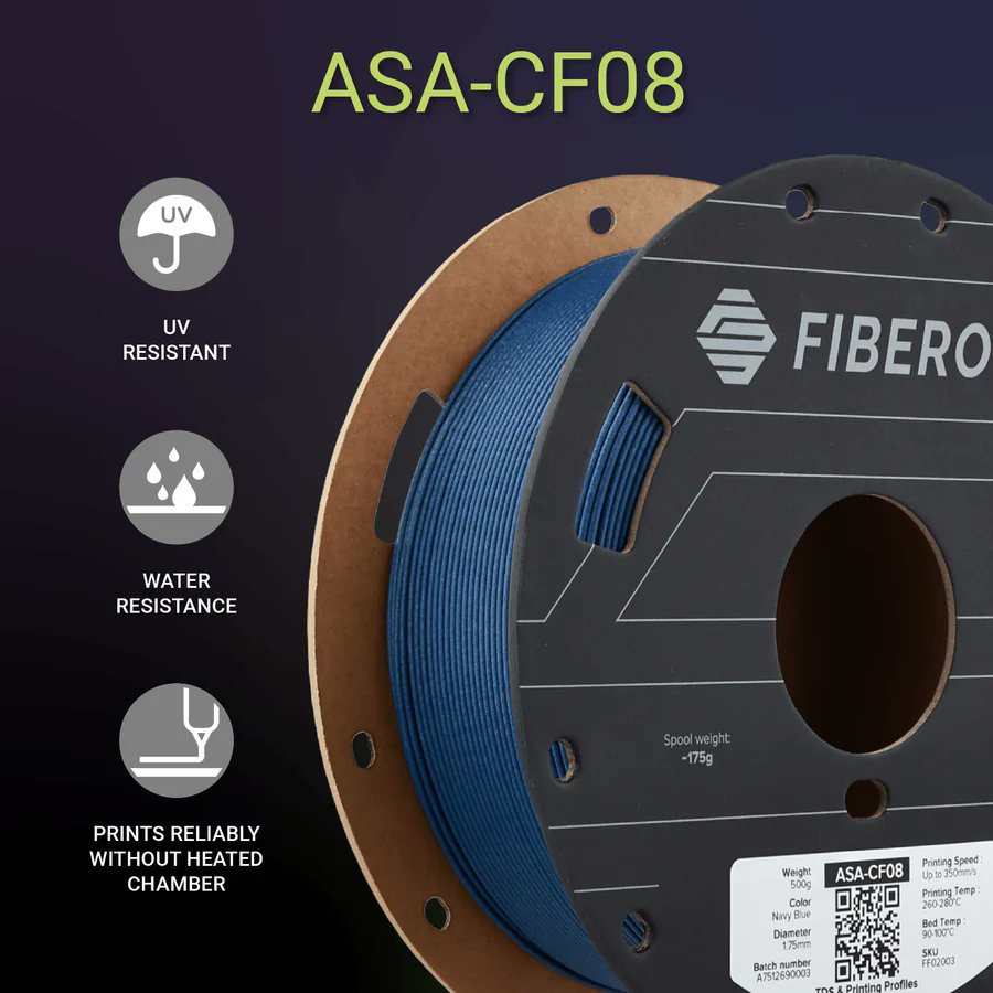 I'm giving away a spool of <a href="/Polymaker_3D/">Polymaker</a>'s NEW Fiberon™ ASA-CF08!

FOLLOW, LIKE, RETWEET &amp; COMMENT below on which color you'd like to have! I'll pick a random winner! I'll reply to the winner &amp; send your choice if available (or random)!

ASA-CF08: us.polymaker.com/products/fiber…