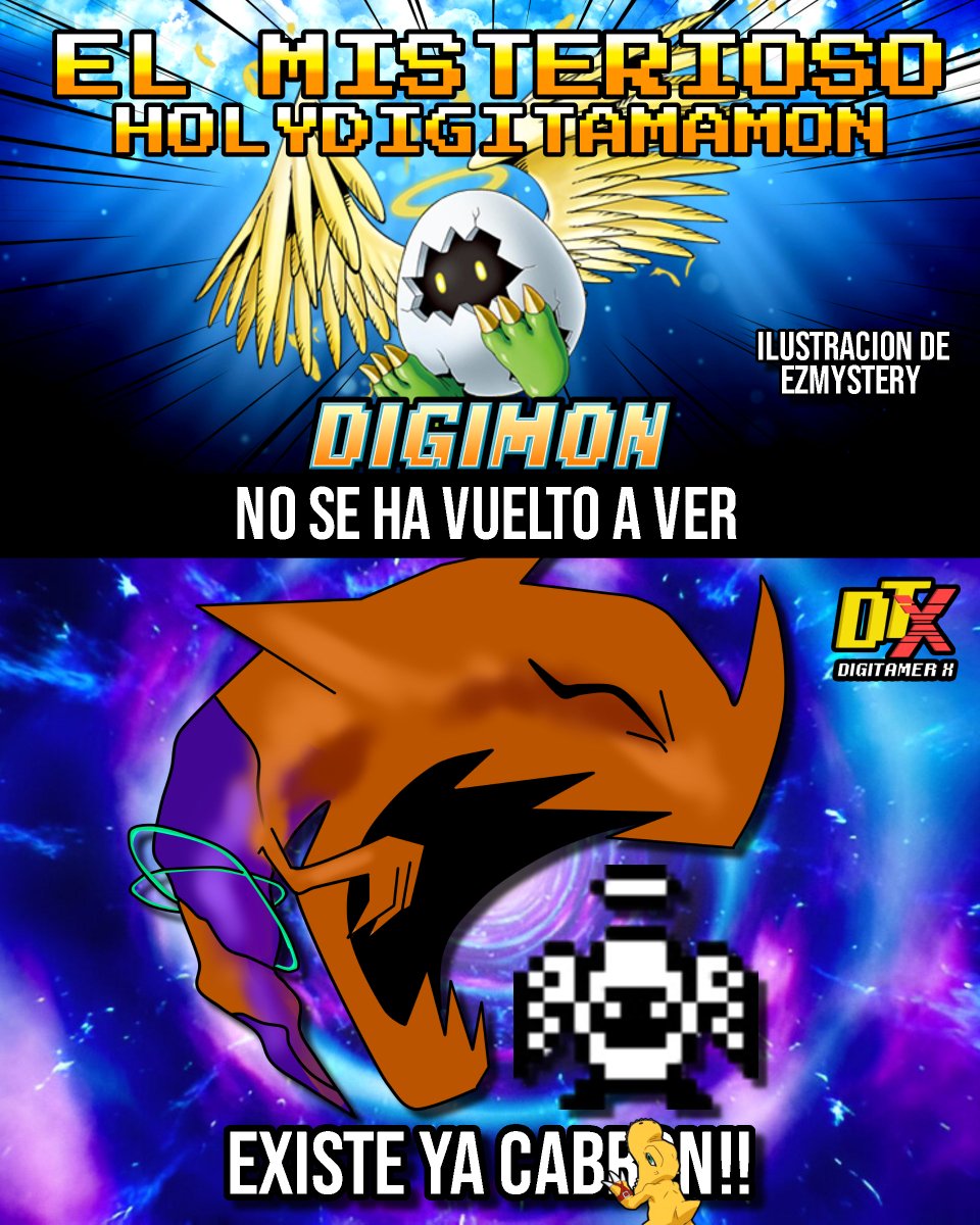 DigitamerX's tweet image. ❗ #DatosDigimon Random hasta que consiga novia #54

🌐 El Digimon que existe... pero que no se ha vuelto a hablar de el (Y aún asi lanzan mas variables) Holy Digitamamon! ⬇️⬇️⬇️

#Digimon #Digitamamon #HolyDigitamamon #SabiasQue