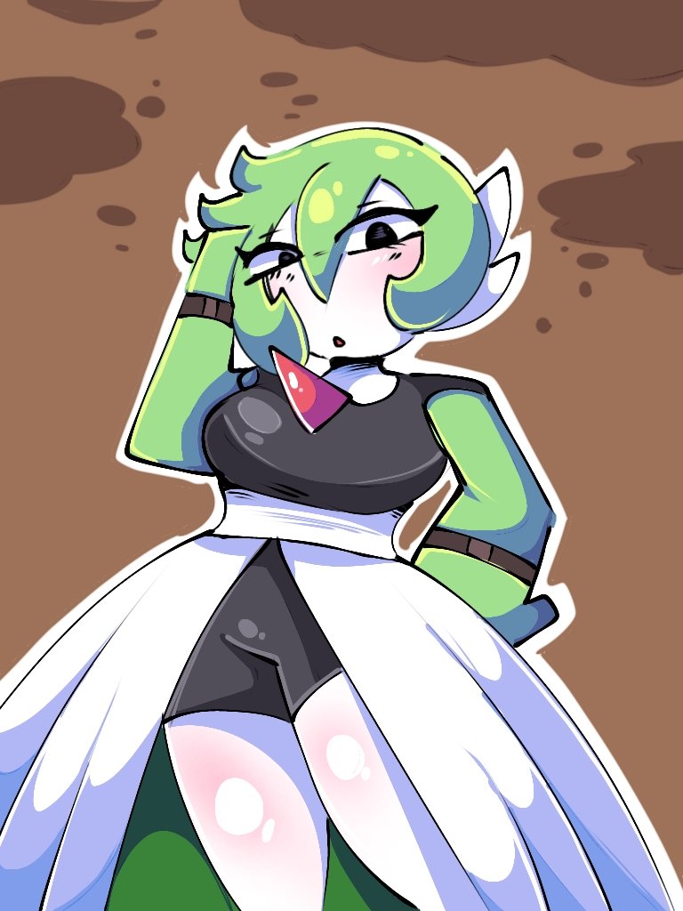 Yuncybergooning's tweet image. Gardevoir oc comm 

Commed by @StrandedTangle2 

Cute little Gardevoir

#PokemonLegendsZA #Pokemon #PokemonTCGPocket #PokemonGO #pokemonfanart