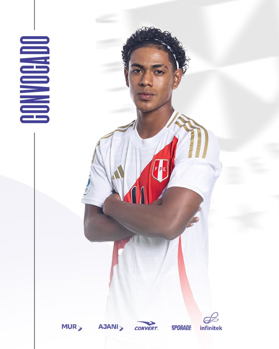 ¡𝐅𝐞𝐥𝐢𝐜𝐢𝐝𝐚𝐝𝐞𝐬 𝐉𝐞𝐚𝐧𝐩𝐢𝐞𝐫𝐨! ⚽️

Nuestro canterano Jeanpiero Falconi ha sido convocado por <a href="/labicolor/">¡Perú Campeón!</a> para integrar la selección Sub 20 🇵🇪

¡A darle con todo “Puyi”! 👏🏼👏🏼

#usmp #familiasanta