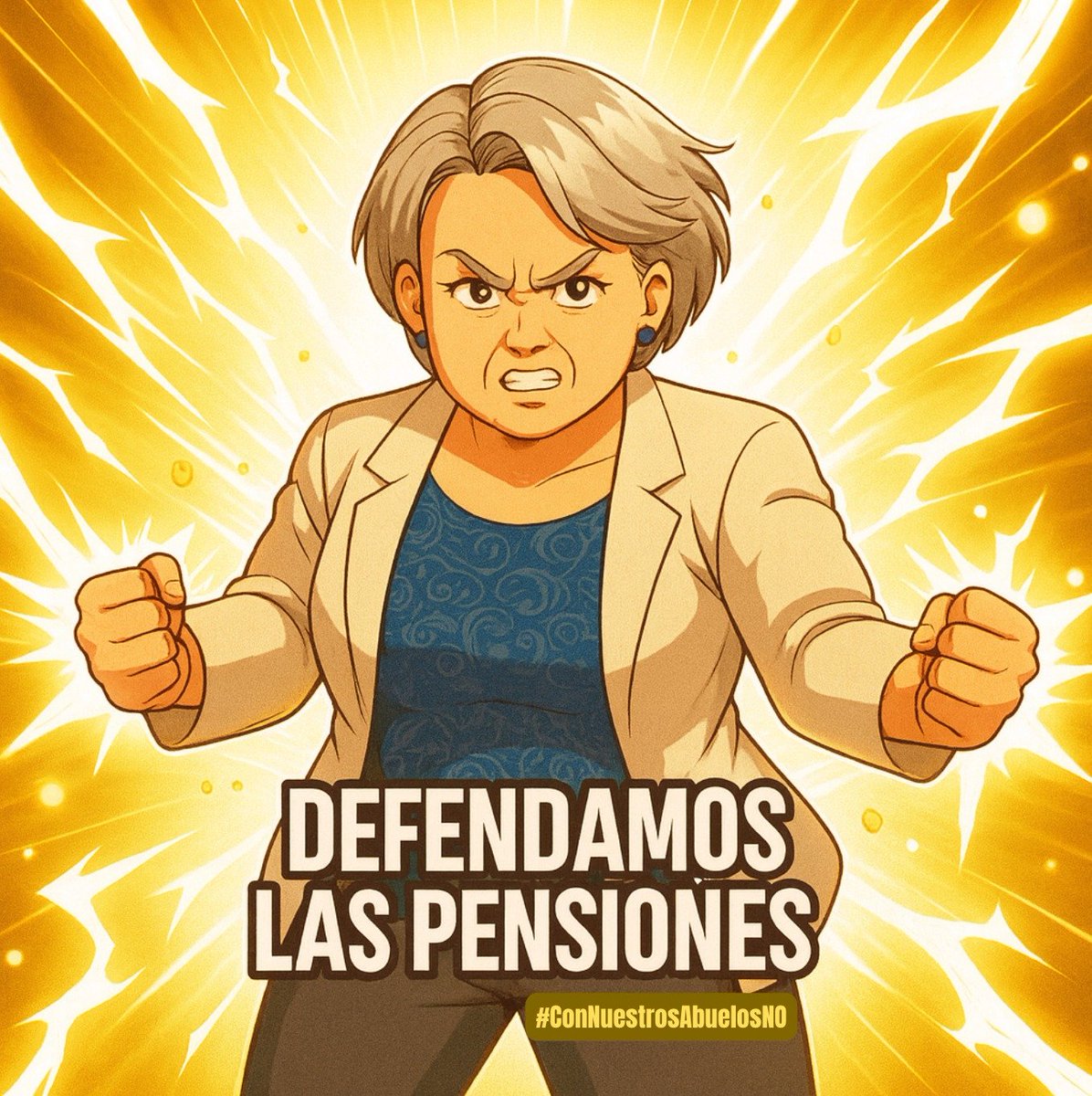 ¡Por ti, por ellos: a defender las pensiones! #JaraNosUne