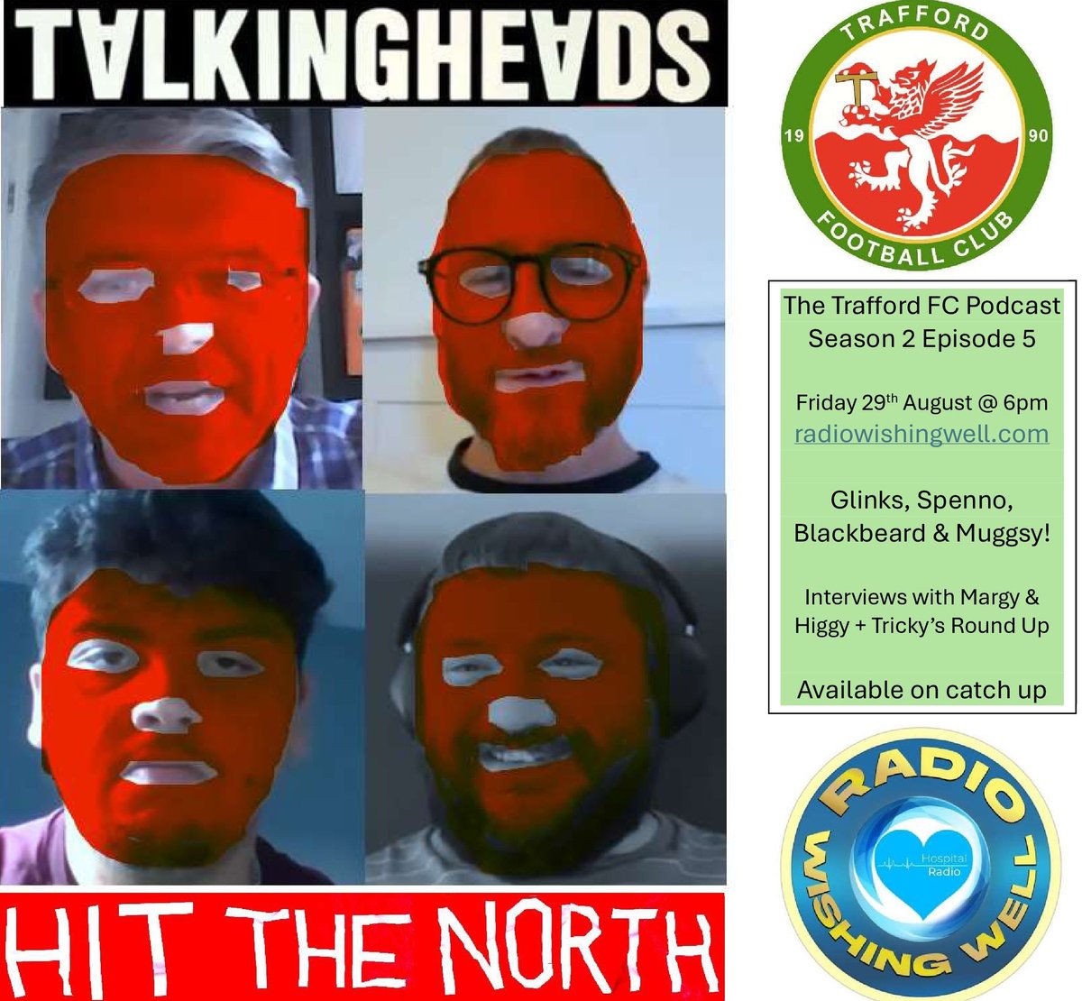 FCTrafford's tweet image. It's Friday! Which means at 6pm it's #HitTheNorth #podcast on @Radiowishing, and if that isn't enough, our Manager Karl Marginson is doing a Q&amp;amp;A in the clubhouse at 7pm! All supporters welcome. Oh, and then it's the #FACup at home v Stockton on Saturday, and the U18's on Sunday!